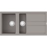 Мойка OMOIKIRI KITAGAWA 100-2-GR Artceramic/leningrad grey 4993804