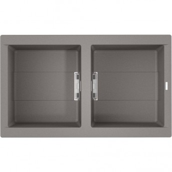 Мойка OMOIKIRI BANZEN 86-2-GR Artceramic/leningrad Grey Мойка OMOIKIRI BANZEN 86-2-GR Artceramic/leningrad Grey