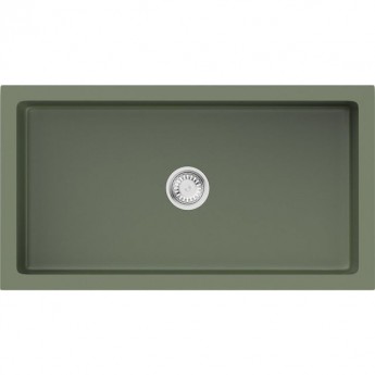 Мойка OMOIKIRI MIKURA 76-OL Natceramic/olive Мойка OMOIKIRI MIKURA 76-OL Natceramic/olive